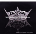 Оптовые головные ювелирные изделия круглая королевская корона для девочек